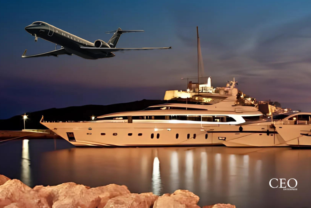 In 2024: Which One Is Billionaires' Favorite Choice—Private Jet or Yacht?